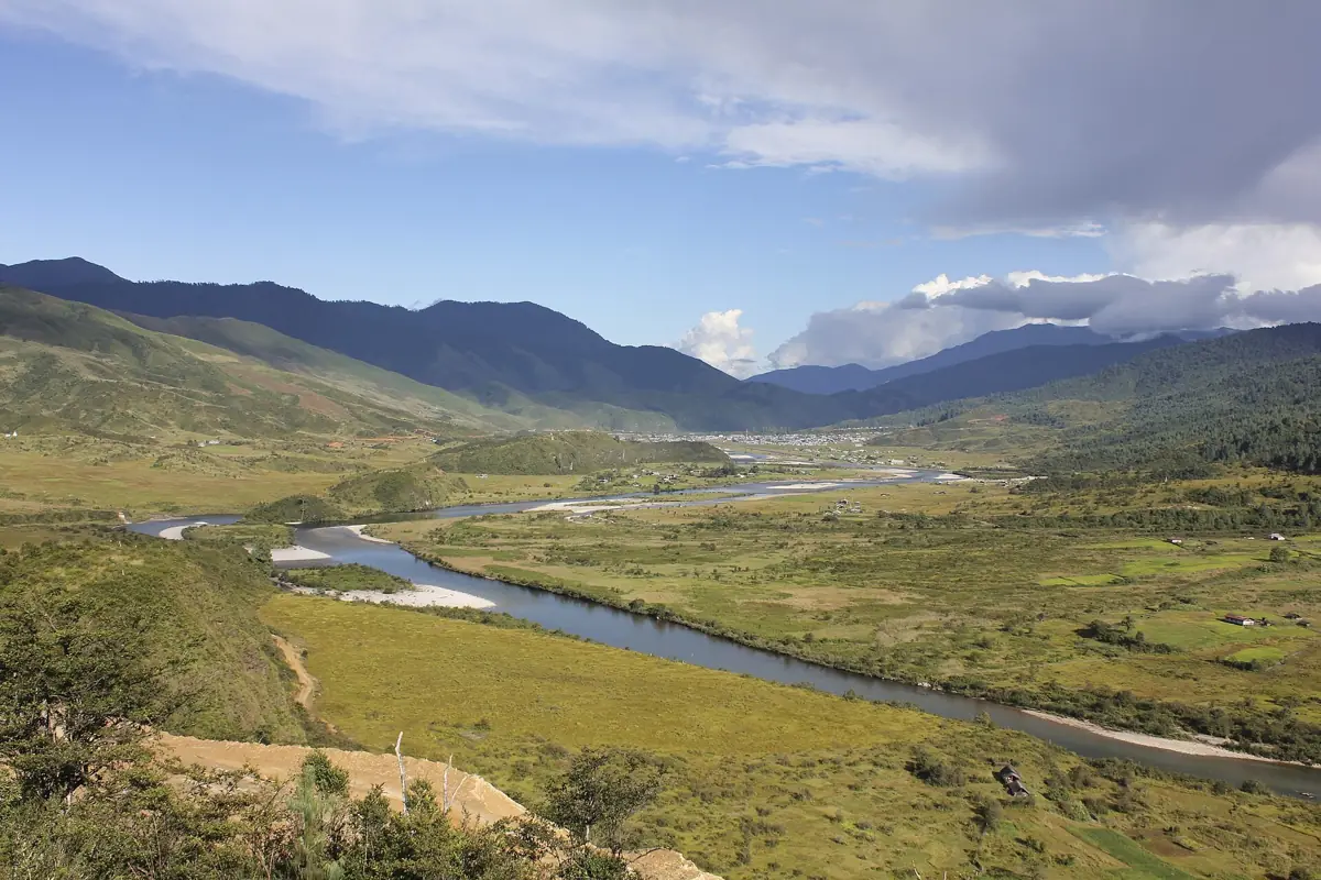 The Mechuka valley and Siyom river flats, Shi Yomi district, Arunachal Pradesh