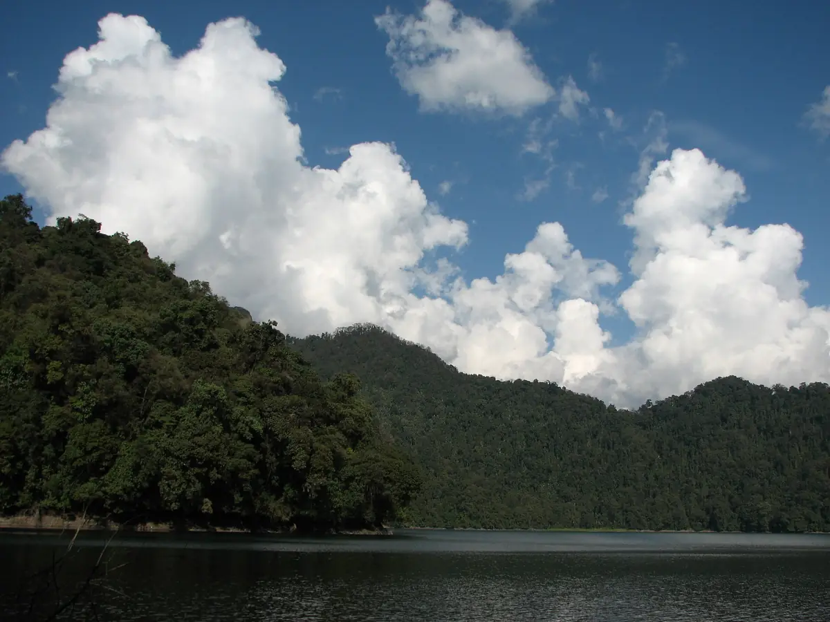 Mehao Lake in the hills above Roing, Lower Dibang Valley, Arunachal Pradesh