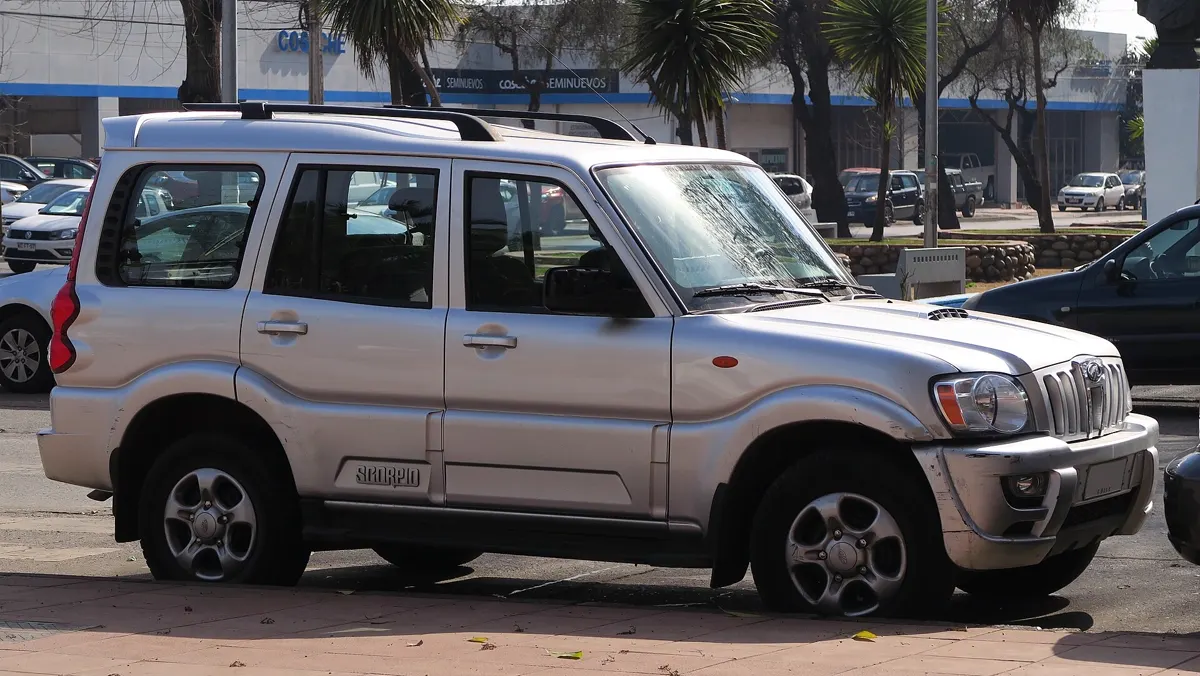 Scorpio — chauffeur-driven vehicle available for hire from Dibrugarh